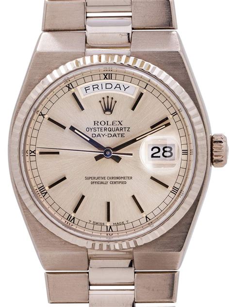 SIGNED ROLEX, OYSTERQUARTZ, DAY